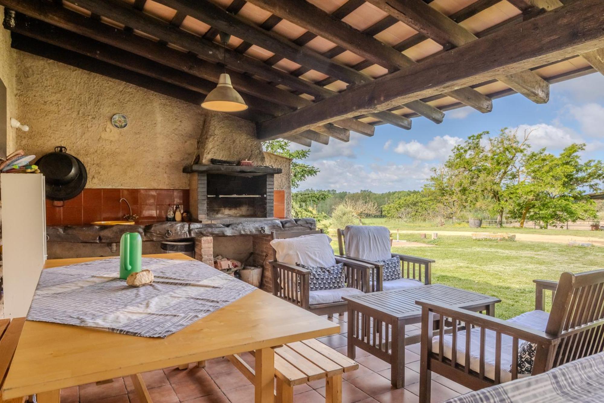 La Pahissa De Can Abras Casa Rural Girona Eksteriør bilde