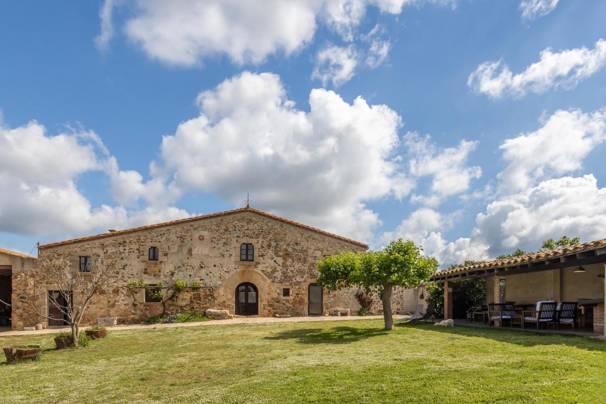 La Pahissa De Can Abras Casa Rural Girona Eksteriør bilde