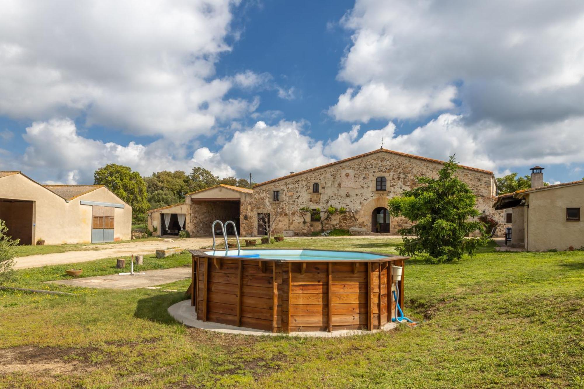 La Pahissa De Can Abras Casa Rural Girona Eksteriør bilde
