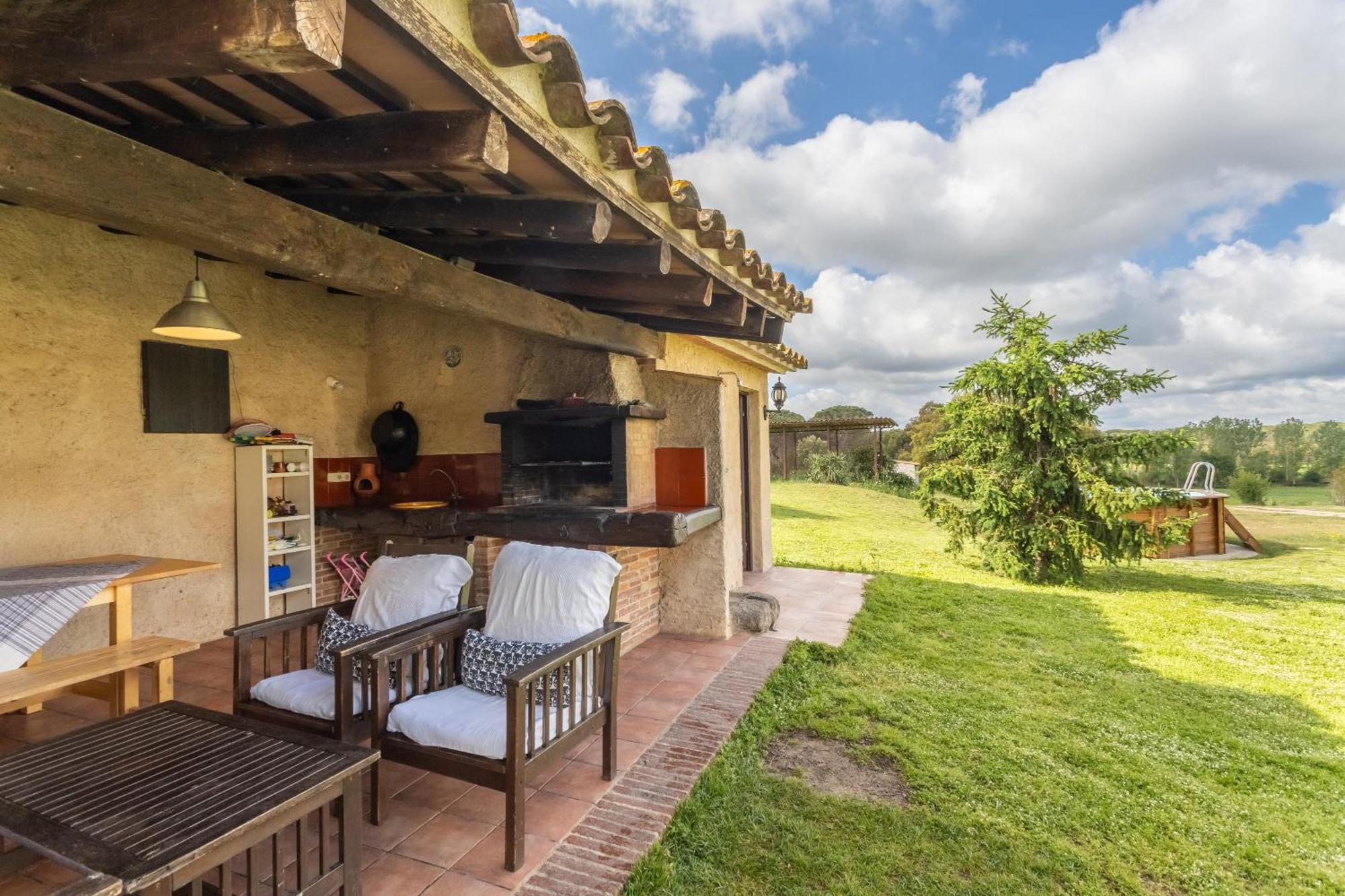 La Pahissa De Can Abras Casa Rural Girona Eksteriør bilde