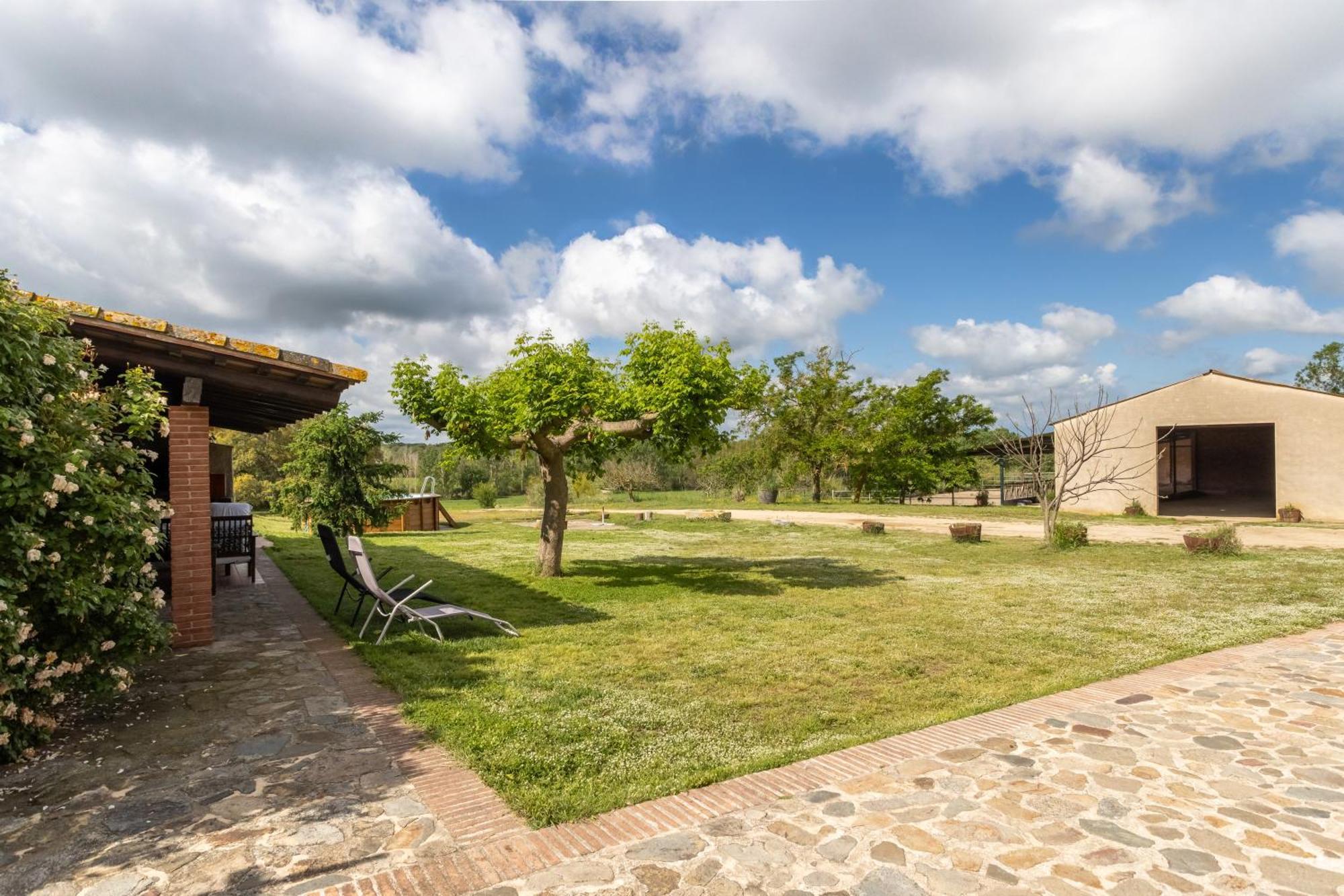 La Pahissa De Can Abras Casa Rural Girona Eksteriør bilde